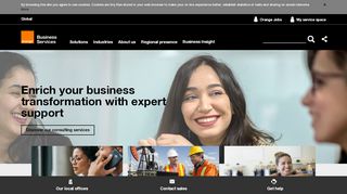 
                            3. Orange Business Services for digital transformation