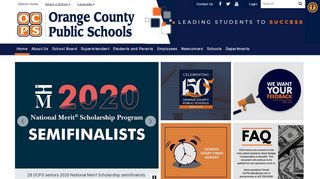 
                            3. Orange County Public Schools: Home