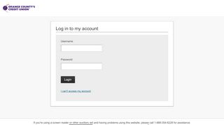 
                            10. Orange Countys Credit Union | Login - Orange County's Credit Union