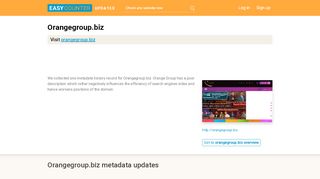 
                            6. Orange Group (Orangegroup.biz) - Welcome to Orange Group