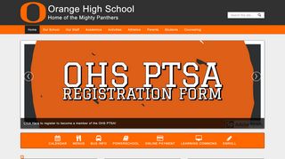 
                            3. Orange High School | Home of the Mighty Panthers