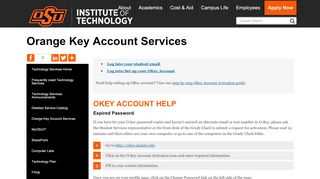 
                            10. Orange Key Account Services | Technology Services | OSUIT