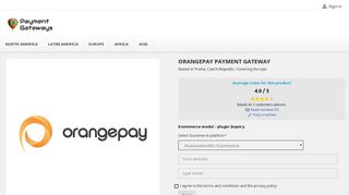 
                            6. Orangepay payment gateway