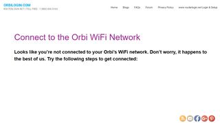 
                            6. Orbilogin.com – Routerlogin.net | Toll Free – 1 (800) 836-3164