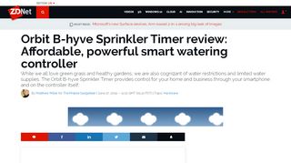 
                            9. Orbit B-hyve Sprinkler Timer review: Affordable, powerful smart ...