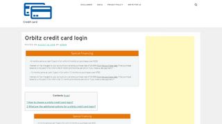 
                            6. Orbitz credit card login - Credit card - …