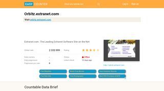 
                            9. Orbitz.extranet.com: Extranet.com: The Leading …