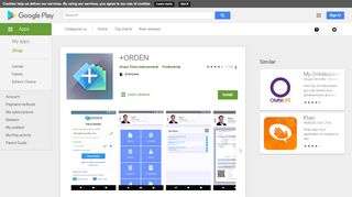 
                            7. +ORDEN - Apps en Google Play