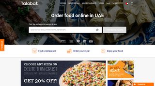 
                            1. Order food online from delivery restaurants in UAE | Talabat