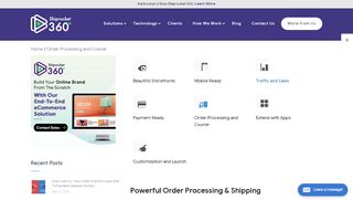 
                            2. Order Processing and courier| KartRocket.com