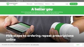 
                            3. Order repeat prescriptions online with Evergreen Life