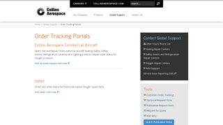 
                            4. Order Tracking Portals - Collins Aerospace - BE Aerospace