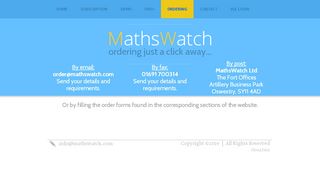 
                            4. ORDERING - MathsWatch