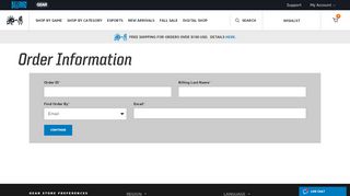 
                            6. Orders and Returns | Blizzard Gear Store