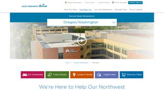 
                            7. Oregon - Washington Health Care | Kaiser Permanente