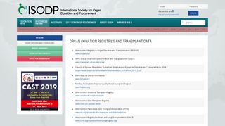 
                            4. Organ Donation Registries and Transplant Data - TTS