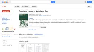 
                            9. Organising Labour in Globalising Asia