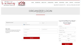 
                            9. Organizer Login - Call Kym