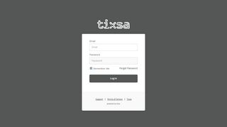 
                            1. Organizer Login - Tixsa Admin