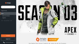 
                            5. Origin | Die Plattform für großartige PC-Spiele | Origin