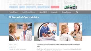 
                            8. Orthopedics & Sports Medicine - Health Services | ECMC Hospital ...