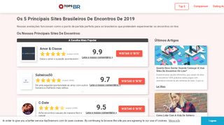 
                            9. Os 5 Principais Sites Brasileiros De Encontros De 2019