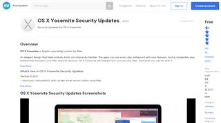 
                            1. OS X Yosemite Security Updates 10.10.5 Free Download for ...
