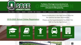 
                            5. Osage Community Schools: Home