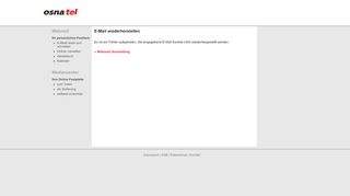 
                            3. osnatel Portal - webmail.osnanet.de