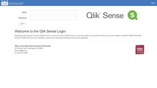 
                            9. OSSE Qlik Sense: Log in