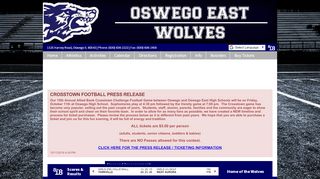 
                            7. Oswego East High School | News and Announcements full story - 8to18