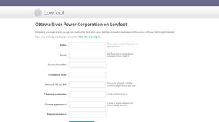 
                            2. Ottawa River Power Corporation on Lowfoot