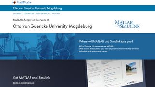 
                            8. Otto von Guericke University Magdeburg - MATLAB Access for ...