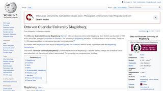 
                            6. Otto von Guericke University Magdeburg - Wikipedia