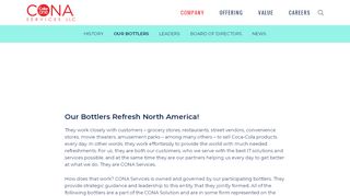 
                            10. Our Bottlers - CONA Services, LLC