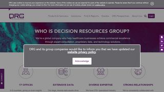 
                            3. Our Company - Decision Resources Group