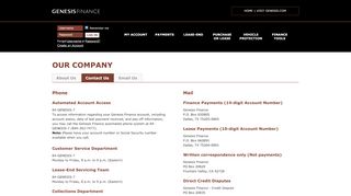 
                            11. Our Company - Genesis Finance