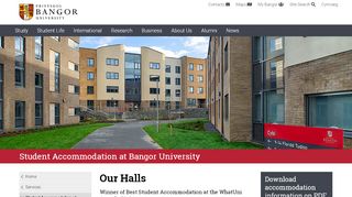 
                            3. Our Halls | Student Accommodation at Bangor …