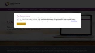 
                            9. Our Login page has moved - Alliance Trust Savings
