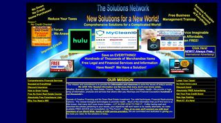 
                            1. OUR MISSION - All Solutions Network