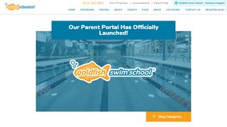 
                            6. Our Parent Portal Has Officially Launched! - Goldfish Swim School
