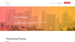 
                            9. Our Partners - Airbnb Open 2016