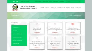 
                            2. Our Portals – KNEC