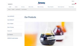 
                            9. Our Products | Amway of South Africa