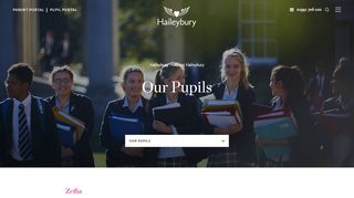 
                            7. Our Pupils - Haileybury