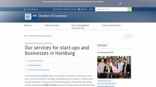 
                            5. Our services for start-ups and businesses in Hamburg ...