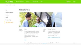 
                            5. Our services for you | FlixBus