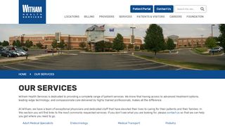 
                            3. Our Services Lebanon, Indiana (IN), Witham Health Services