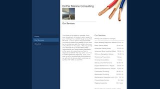 
                            7. Our Services - OnPar Marine Consulting LLC