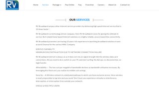 
                            1. Our Services – RV Broadband Services Pvt Ltd